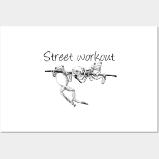 Street workout Posters and Art